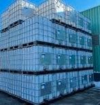 IBC containers, inhoud 1000L met gegalvaniseerde kooi, Tuin en Terras, Regentonnen, Ophalen, Kunststof, Met kraantje, 150 liter of meer