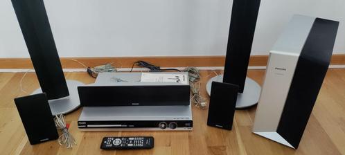 Philips HTS3357 thuisbioscoop, Audio, Tv en Foto, Home Cinema-sets, Gebruikt, Dvd-speler, 5.1-systeem, 70 watt of meer, Philips