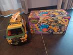 Set Teenage Mutant Ninja Turtles: pizza fire, Kinderen en Baby's, Speelgoed | Actiefiguren, Ophalen, Zo goed als nieuw