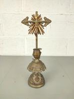 Antiek staand kruisbeeld / altaarkruis, Antiek en Kunst, Antiek | Religieuze voorwerpen, Ophalen of Verzenden