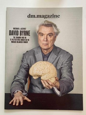DAVID BYRNE - coverstory DM Magazine * 2021 * TALKING HEADS beschikbaar voor biedingen