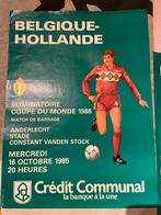 Matchposter rode duivels 1985, Verzamelen, Ophalen of Verzenden, Nieuw, Poster, Plaatje of Sticker