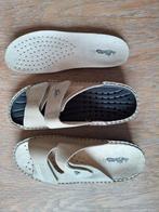 Schoenen maat 38 uitneembare zool, orthop. zool in de plaats, Ophalen, Nieuw, Instappers, Beige
