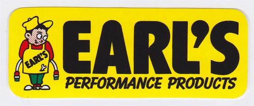 Earl's performance products sticker #1, Autos : Divers, Autocollants de voiture, Envoi