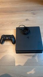ps4 slim + manette + cable d’alimentation état parfait, 500 GB, Avec 1 manette, Comme neuf, Enlèvement