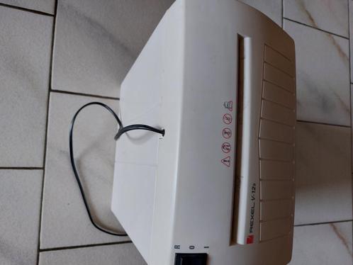 Destructeur de papier REXEL v-12s, Diversen, Bureau-accessoires, Zo goed als nieuw, Ophalen