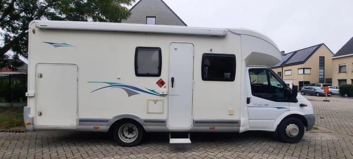 Mobilhome 170PK, goed voor moeilijke terreinen, Caravans en Kamperen, Mobilhomes, Particulier, tot en met 4, Integraal, Chausson
