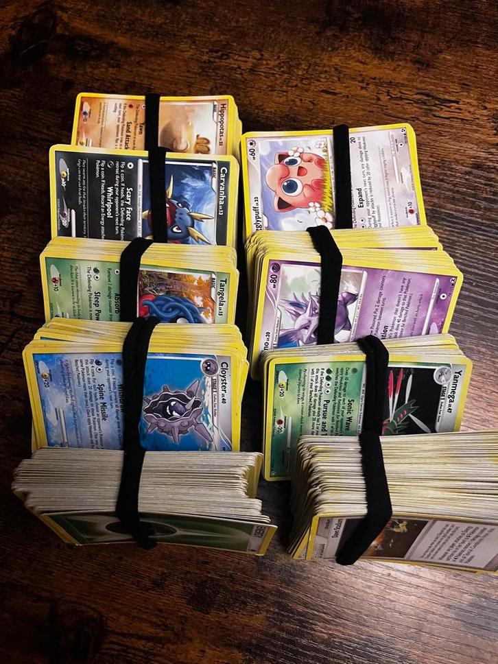 Grote collectie Pokémon-kaarten, Hobby en Vrije tijd, Verzamelkaartspellen | Pokémon, Zo goed als nieuw, Meerdere kaarten, Ophalen of Verzenden