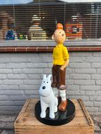 Superbe grande statue de Tintin, Enlèvement, Tintin, Comme neuf, Statue ou Figurine