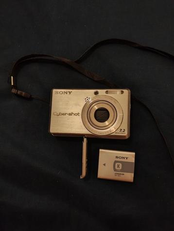 appareil photo numérique Sony Cyber-shot DSC-S750 7MP argent beschikbaar voor biedingen