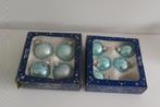 boules de Noël et guirlande bleu clair, Enlèvement ou Envoi, Comme neuf