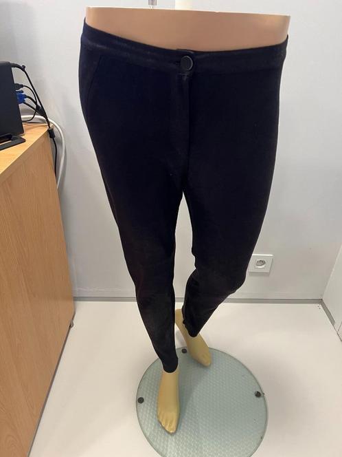 zara woman m, Kleding | Dames, Broeken en Pantalons, Zo goed als nieuw, Maat 38/40 (M), Zwart, Lang, Ophalen of Verzenden
