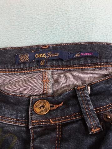 Oasis Jeans My Scarlet Love and Peace collection mt 10R36R  beschikbaar voor biedingen