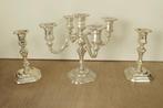 BMF 3 kandelaren: 1 x 5 armig & 2 x 1 armig, Vintage, Antiek en Kunst, Ophalen of Verzenden, Zilver