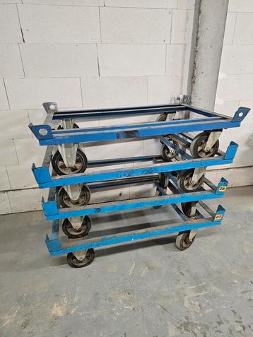 Palletkarren te koop nog 2 stuks! beschikbaar voor biedingen