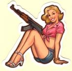 Pin Up Girl sticker #171, Verzamelen, Verzenden, Nieuw