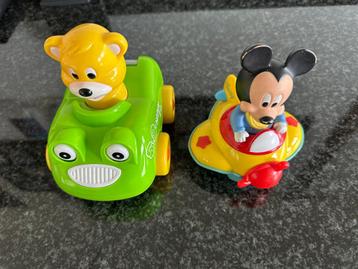 Mickey Mouse-vliegtuig + belwagen beschikbaar voor biedingen