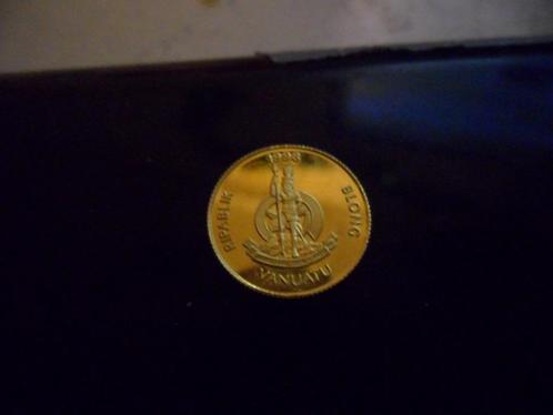 vanuatu munt 1/ 25-oz-gold-50-vatu-, Postzegels en Munten, Edelmetalen en Baren, Goud, Ophalen of Verzenden