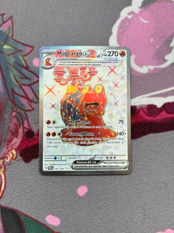 Magcargo ex(Ultra Rare 191/167) Twilight Masquerade