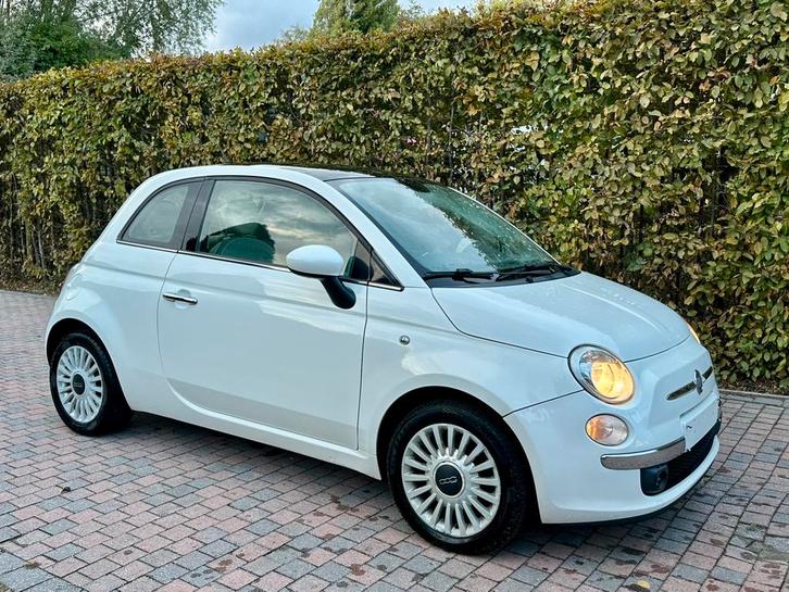 Fiat 500 - 1.2i - benzine - pano - bluetooth - airco, Auto's, Fiat, Particulier, Bluetooth, Benzine, Ophalen