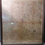 Oude Historische militaire kaart van Oudenaarde, Boeken, Atlassen en Landkaarten, Ophalen, Landkaart, 1800 tot 2000, België