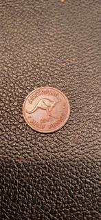 1##   Australië half penny 1943, Postzegels en Munten, Munten | Oceanië, Ophalen of Verzenden