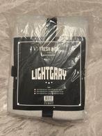 Dekbedovertrek Teddy - lichtgrijs 200 x 220, Neuf, Gris, Housse de couette, Enlèvement