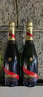 Champagne Mumm Cordon rouge avec étuis  2 bouteilles, Ophalen, Frankrijk, Nieuw, Champagne