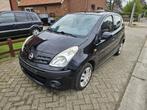 NISSAN PIXO/2011/BENZINE/EURO 5/AIRCO, Autos, Nissan, Carnet d'entretien, Berline, Noir, Tissu