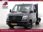Mercedes-Benz Sprinter 511 CDI 115pk E6 D.C. Open laadbak Du, Auto's, Zwart, Mercedes-Benz, Bedrijf, Onderhoudsboekje