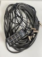Xlr multi kabel, Muziek en Instrumenten, Kabels en Stekkers, Ophalen, Gebruikt, Microfoon