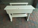 Oud schoolbankje, Enlèvement, Utilisé, Bureau