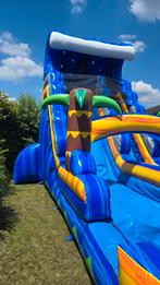 Waterslide beachslide water springkasteel te huur, Ophalen of Verzenden, Zo goed als nieuw