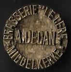 Unieke oude stempel BRASSERIE "LE CERF"   *MIDDELKERKE*, Ophalen of Verzenden