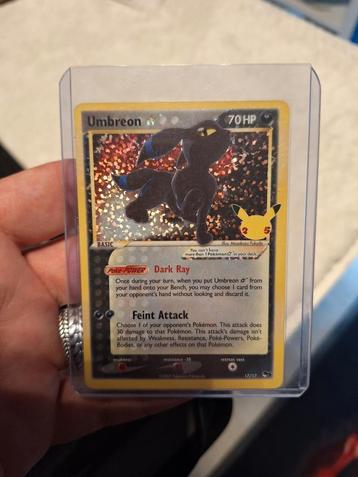 Umbreon Gold Star, Pop 5, Celebrations beschikbaar voor biedingen