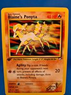 Blaine's Ponyta 63/132 - Gym Heroes (1st edition), Verzenden, Gebruikt