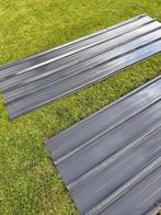 Ijzeren dakplaat 2 stuks ongebruikt, Nieuw, 5 tot 10 m², Metaal, Grijs