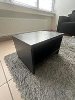 2 Tables de chevet chics en noir, Maison & Meubles, Chambre à coucher | Tables de chevet, Comme neuf, Enlèvement, Bois, 45 à 65 cm