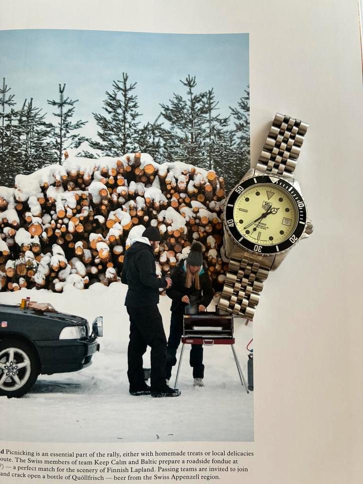 TAG Heuer Professional 1000 (nightdiver), Handtassen en Accessoires, Horloges | Heren, Gebruikt, Polshorloge, TAG Heuer, Staal