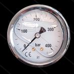 Manometer 400 Bar Achteraansluiting Precisie, Verzenden