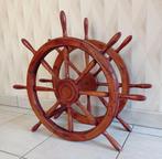 vintage maritieme decoratie – roer / scheepsstuurwiel, Ophalen of Verzenden