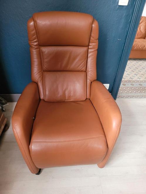 Hukla fauteuil met handmatige relaxfunctie, Huis en Inrichting, Fauteuils, Zo goed als nieuw, Ophalen