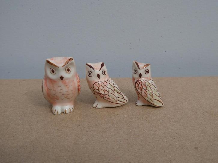 Diverse mooie uiltjes, Verzamelen, Beelden en Beeldjes, Nieuw, Dier, Ophalen of Verzenden