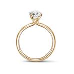 Trouwring diamant / diamanten, Handtassen en Accessoires, Ringen, Ophalen of Verzenden