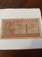 Bankbiljet 1 gulden 8 augustus 1949 handtekening Lieftinck, Enlèvement, 1 florin, Billets en vrac
