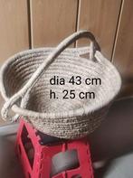 Rieten mand, Ophalen, Mand, Rond, Nieuw