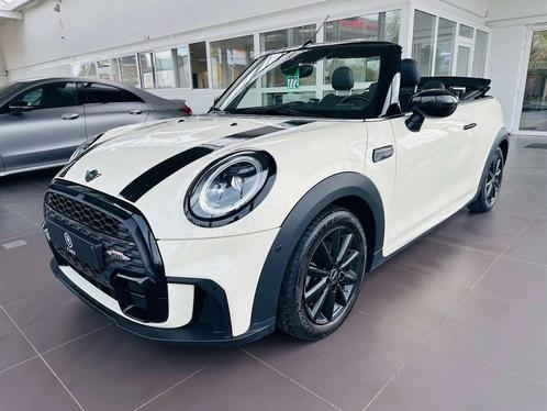 MINI Cabrio Cooper 1.5iA * GARANTIE + PACK JCW + LED + GPS +, Auto's, Mini, Bedrijf, Te koop, Cabrio, ABS, Achteruitrijcamera