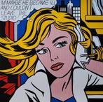 Roy Lichtenstein - Maybe... - Zeefdruk, Antiek en Kunst, Kunst | Litho's en Zeefdrukken, Verzenden
