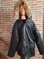 Warme Parka-vest N3B nog bijna nieuw, Kleding | Heren, Truien en Vesten, Ophalen, Andere, Maat 48/50 (M), Zwart