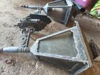 Antiek / vintage lampen / buiten wandlamp / lantaarns, Ophalen, Gebruikt, 50 tot 200 watt, Lamp met armatuur
